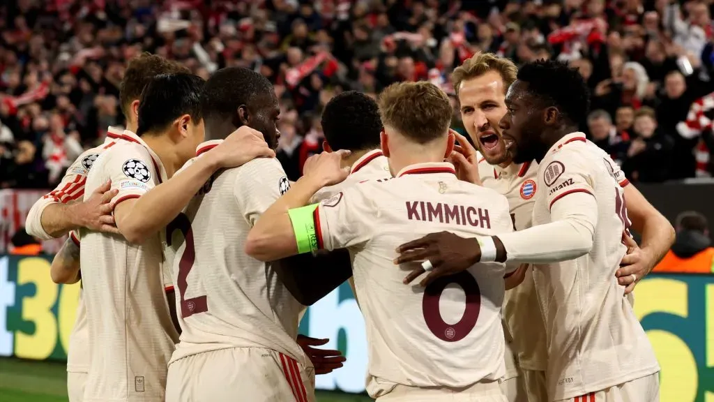 O Bayern Munique despacou o Bayer Leverkusen por 3-0. Foto: Getty Images.
