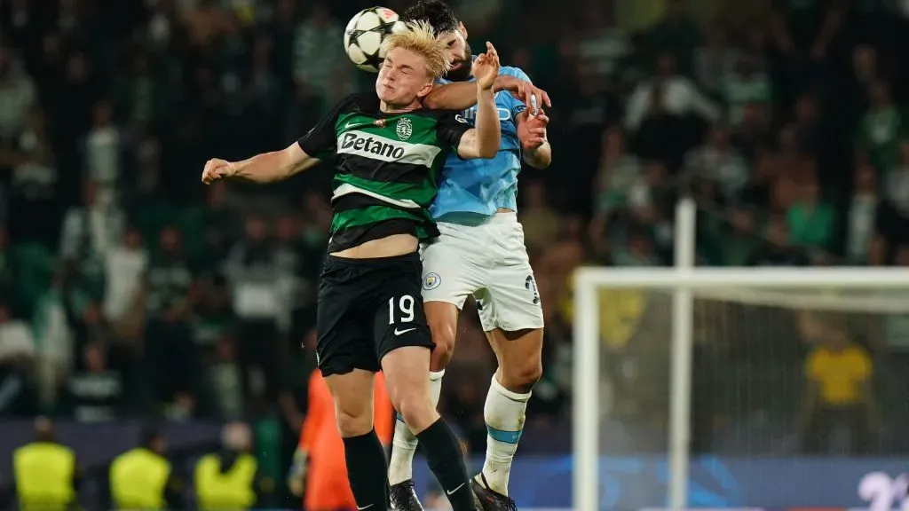 Conrad Harder custou €19 milhões ao Sporting. Foto: Getty Images.