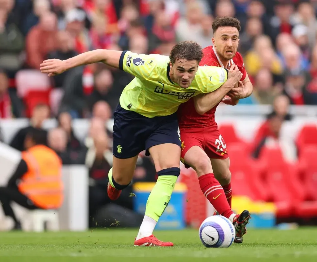 Liverpool vence Southampton. Foto: Getty Images