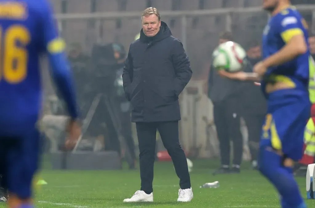 Ronald Koeman, selecionador dos Países Baixos. Foto: Getty Images