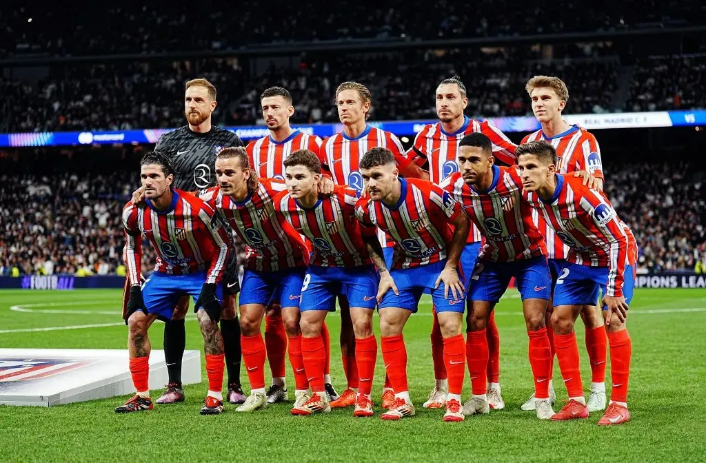 Atlético de Madrid prepara-se para defrontar o Real Madrid. Foto: Getty Images