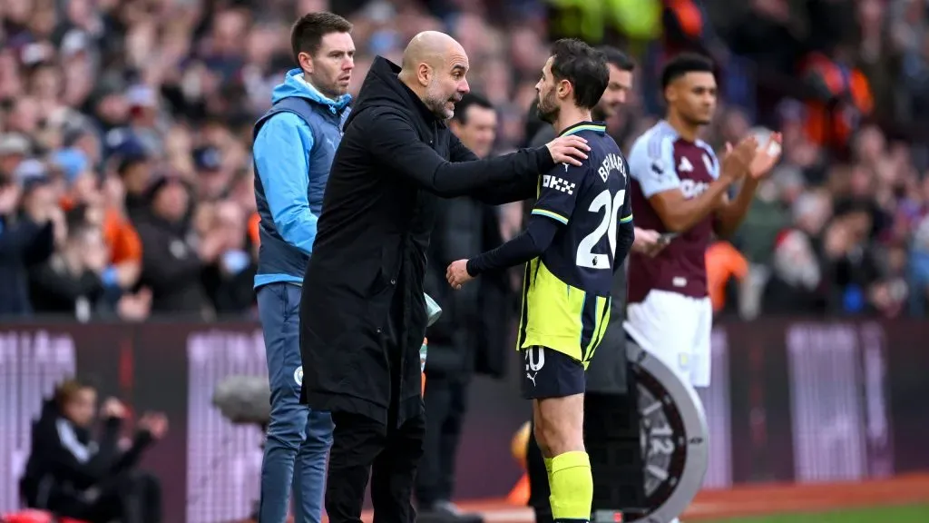 Pep Guardiola analisou a época do Manchester City. Foto: Getty Images.