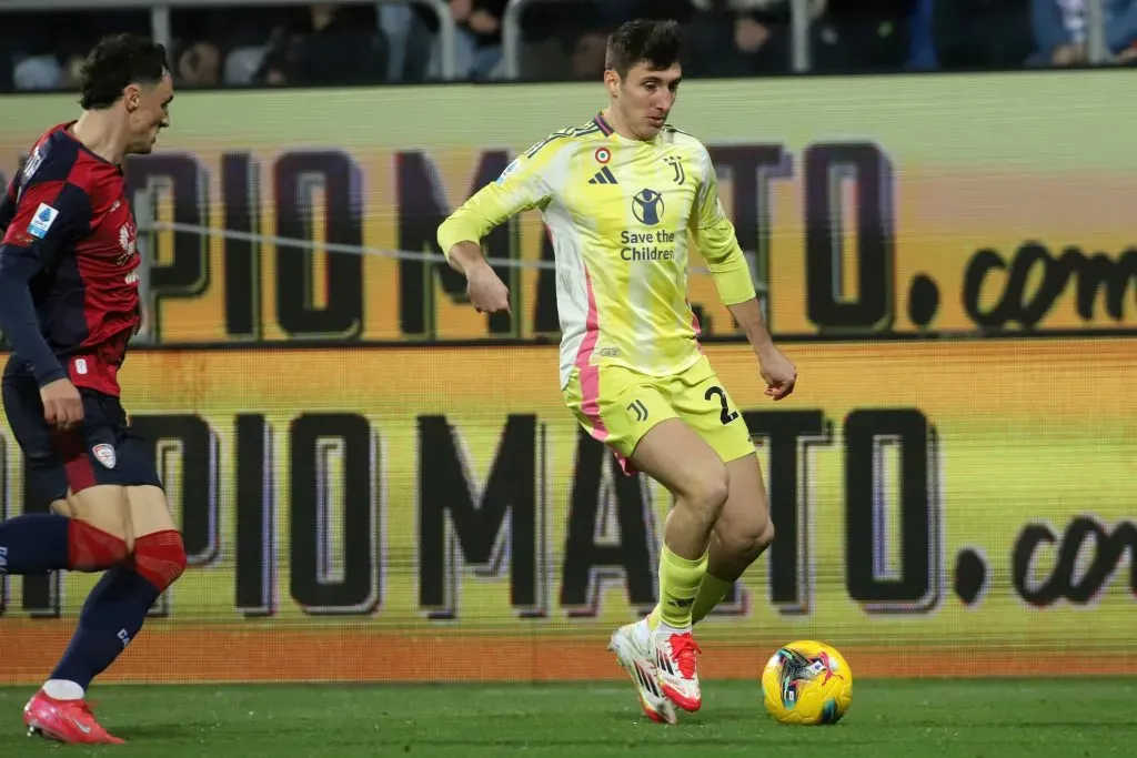 Andrea Cambiaso, jogador da Juventus. Foto: Getty Images