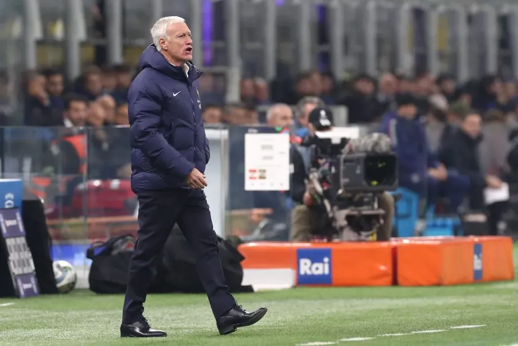 Didier Deschamps, selecionador de França. Foto: Getty Images