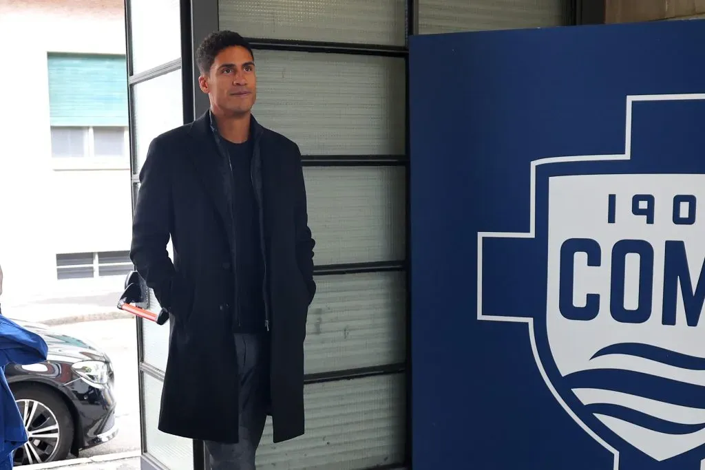 Raphael Varane é dirigente do Como. Foto: Getty Images