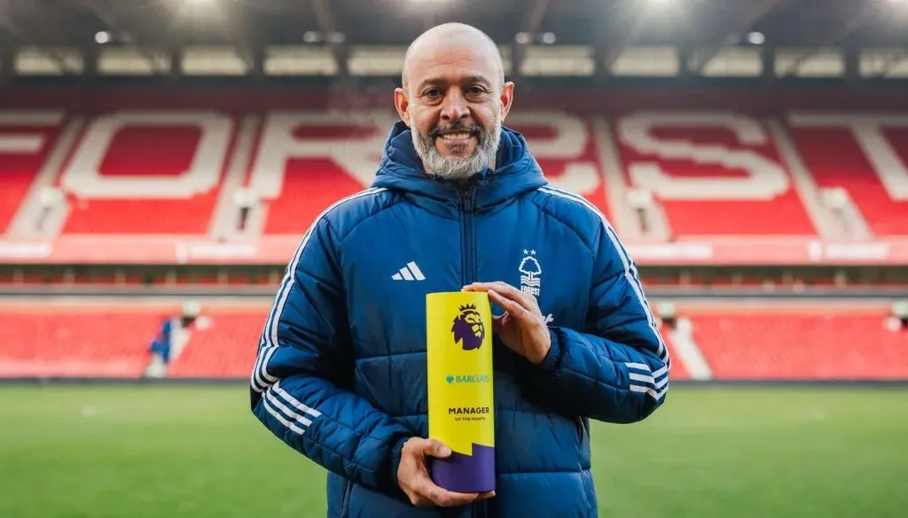 NES poderá ganhar o seu terceiro troféu destes, na época 2024/25. Foto: Premier League.