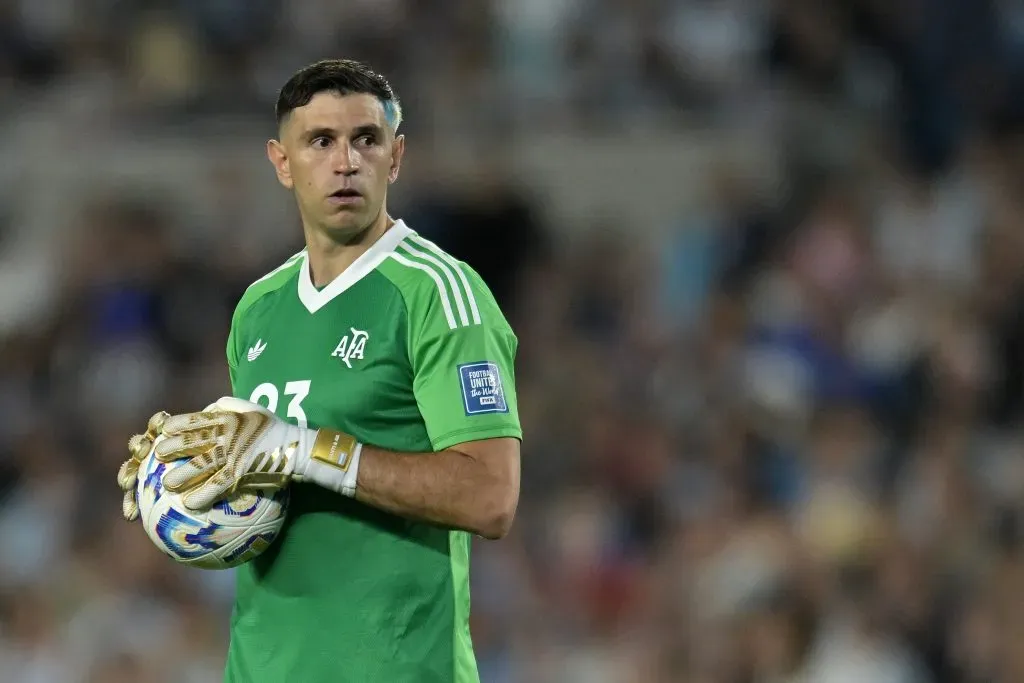 Emiliano Martínez, guarda-redes da Argentina. Foto: Getty Images