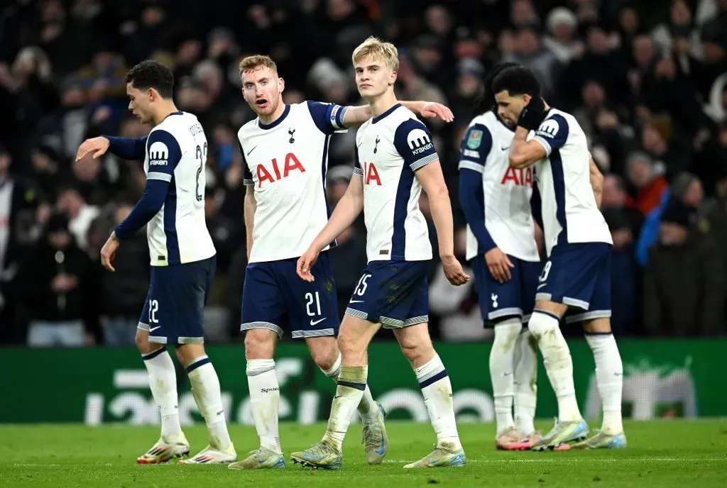 O Tottenham não está a fazer uma boa época. Foto: Getty Images