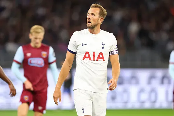 Harry Kane deixou o Tottenham em 2023. Foto: Getty Images