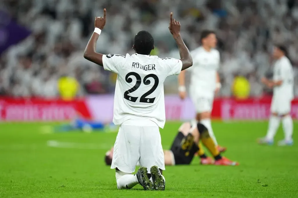 Antonio Rüdiger, jogador do Real Madrid. Foto: Getty Images