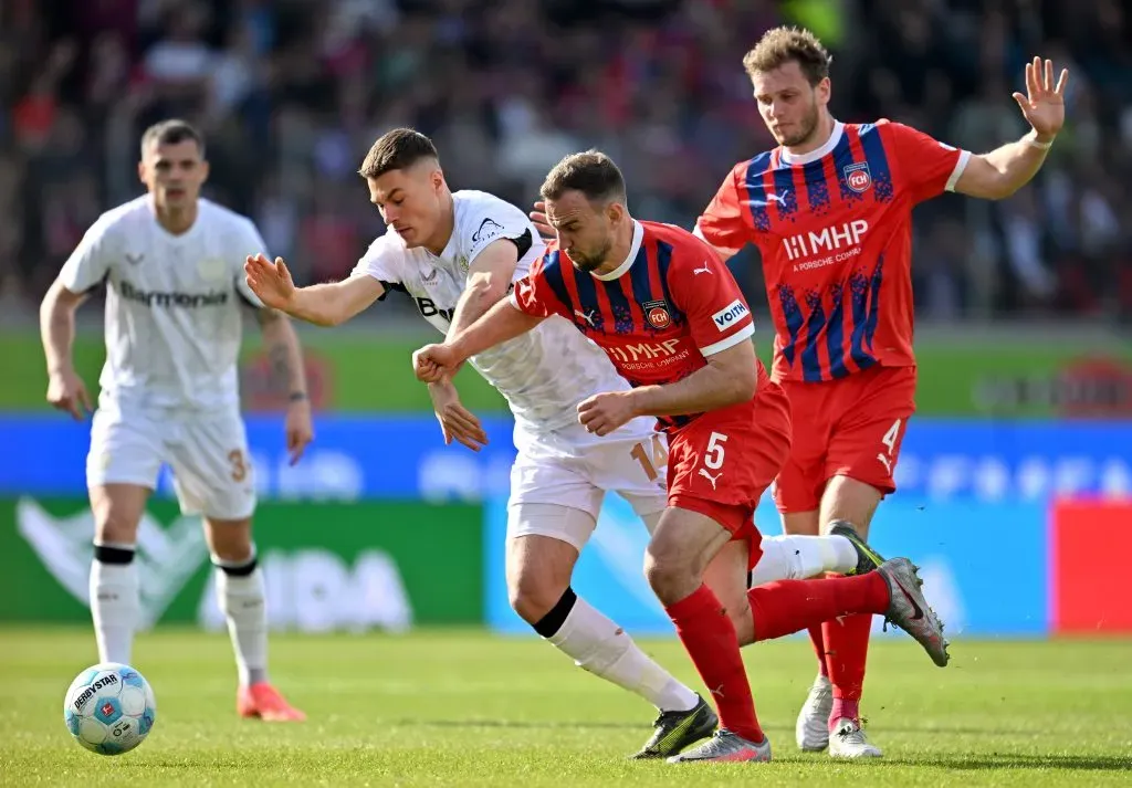 Bayer Leverkusen vence Heidenheim. Foto: Getty Images