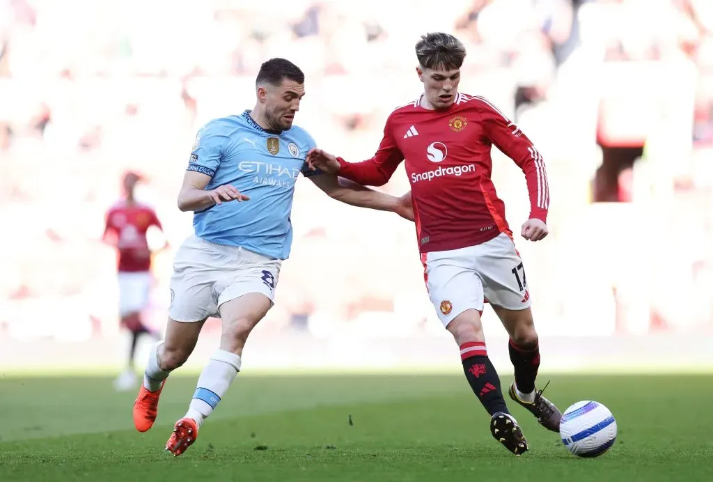 Manchester United e Manchester City empatam. Foto: Getty Images