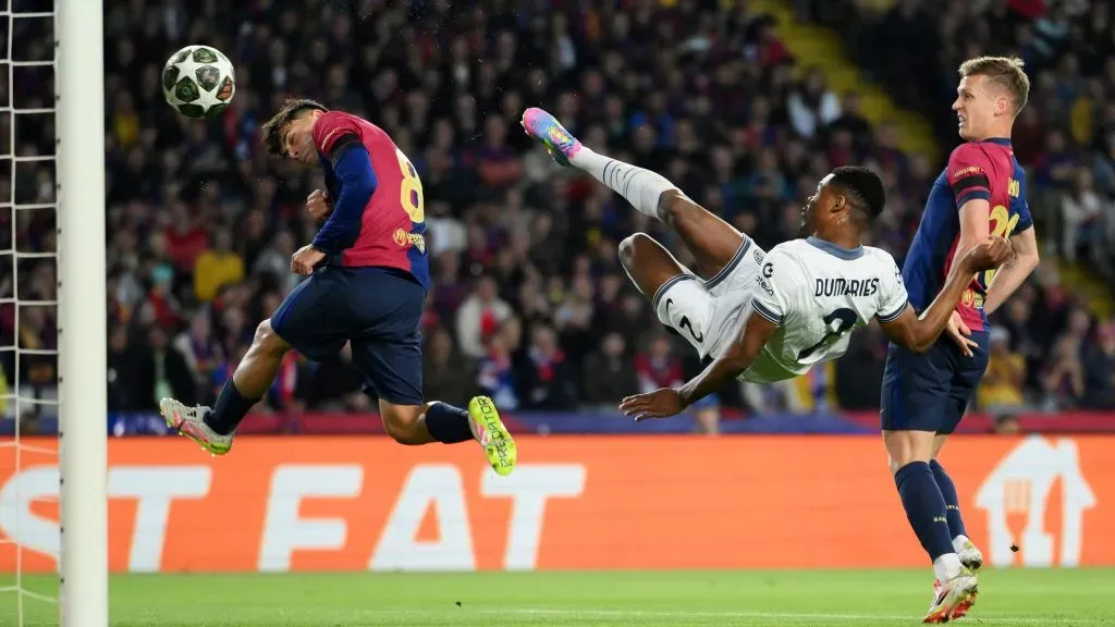 Raphinha dissecou empate entre Barcelona e Inter de Milão. Foto: Getty Images.