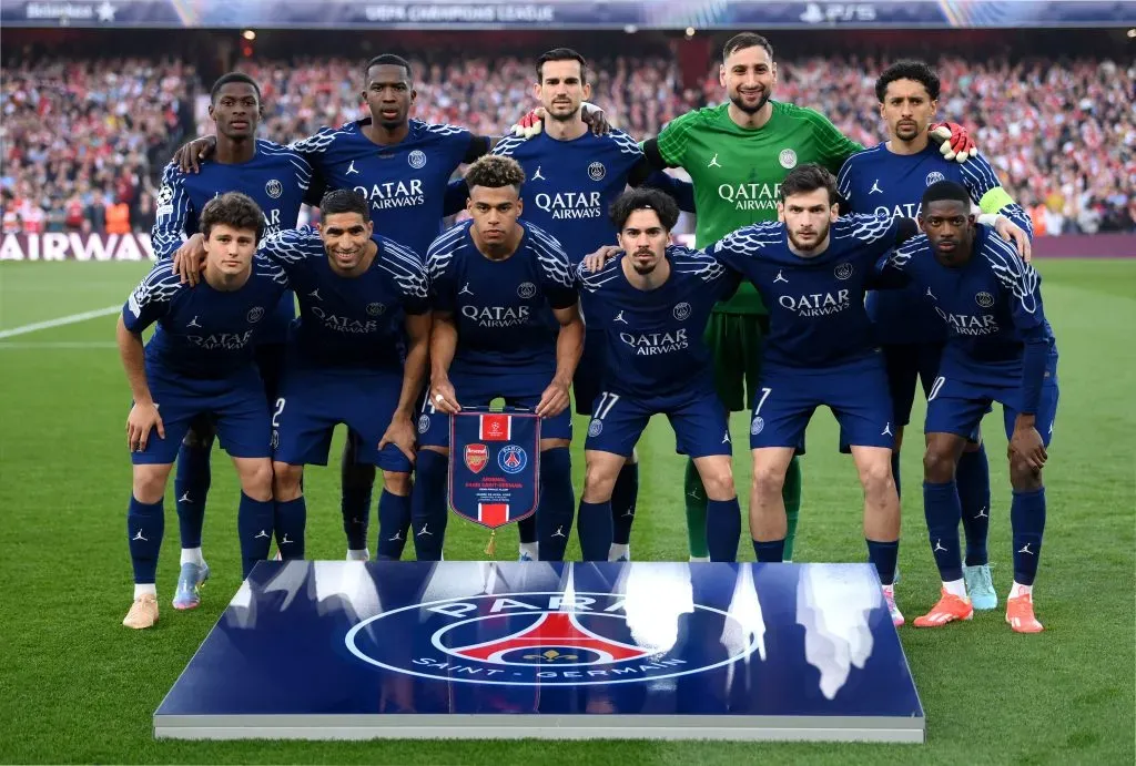 Equipa do PSG Justin Setterfield/Getty Images)