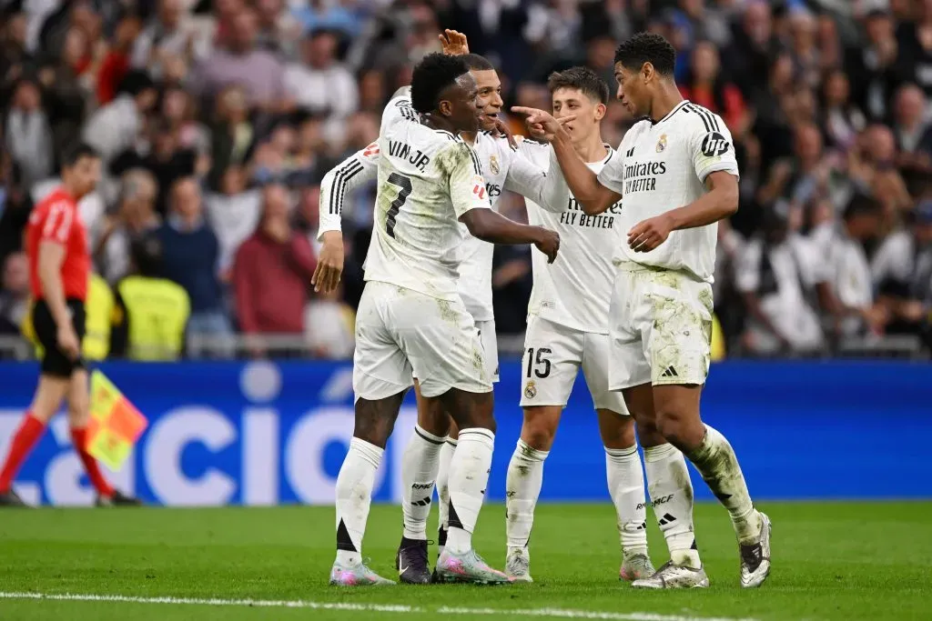 Equipa do Real Madrid Foto: Getty Images