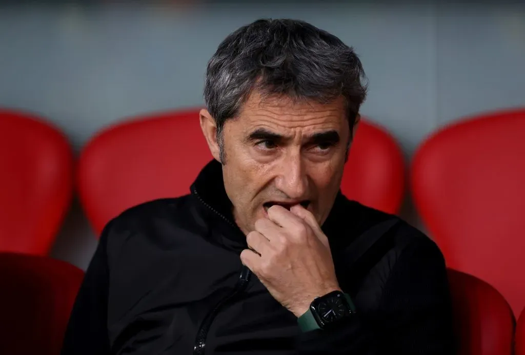 Ernesto Valverde, treinador do Athletic Bilbao. Foto: Getty Images