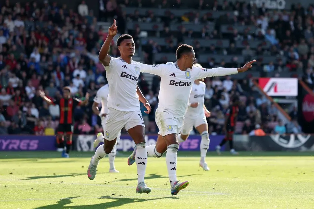 Ollie Watkins tornou-se o melhor marcador do Aston Villa na Premier League. Foto: Getty Images
