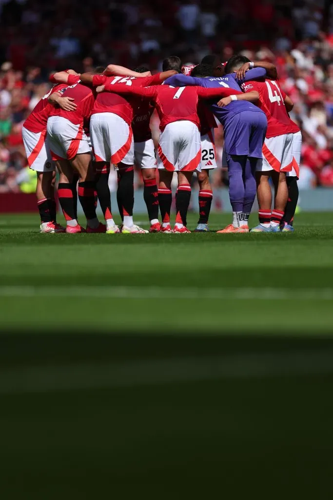 Equipa do Manchester United Foto: Getty Images