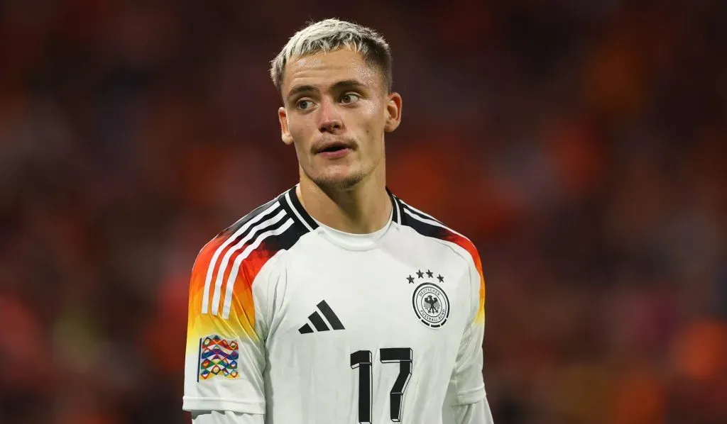 Florian Wirtz é 29 vezes internacional alemão. Foto: Lars Baron/Getty Images