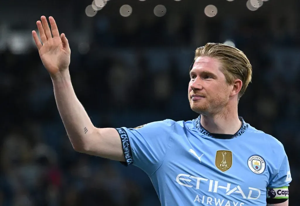 Kevin De Bruyne, jogador do Manchester City. Foto: Getty Images