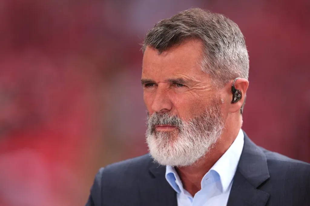 Roy Keane, antigo capitão do Manchester United. Foto: Getty Images