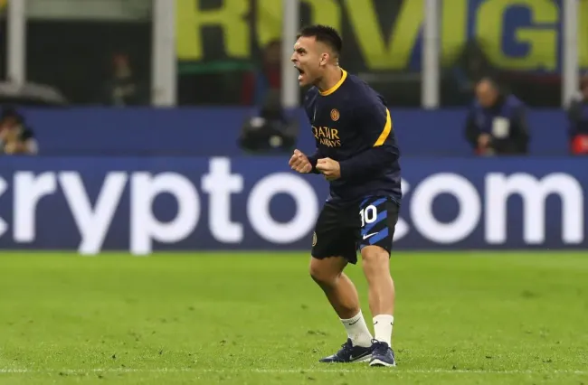 Lautaro tem sido muito importante na caminhada do Inter. Foto: Marco Luzzani/Getty Images.