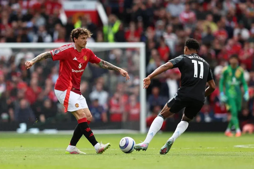Victor Lindelöf sai do Manchester United. Foto: Getty Images