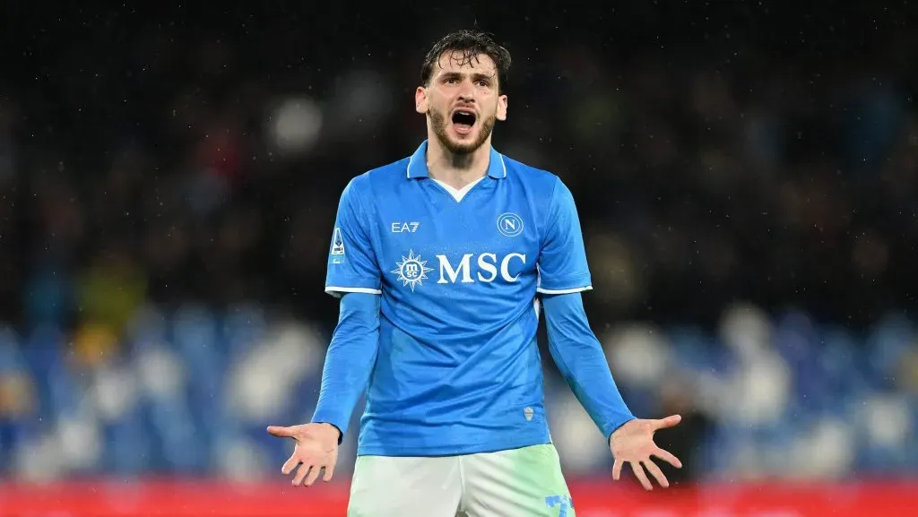 Lookman é visto como substituto ideal para Khvicha Kvaratskhelia. Foto: Francesco Pecoraro/Getty Images