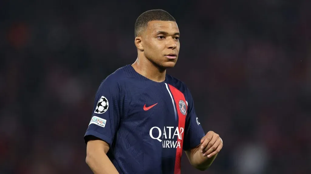 Kylian Mbappé nos seus tempos de PSG. Foto: Richard Heathcote/Getty Images