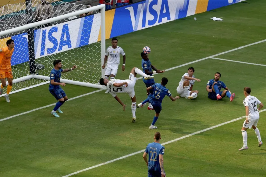 Real Madrid e Al-Hilal passaram ambos à próxima fase, no Grupo H. Foto: Sandra Montanez/Getty Images.