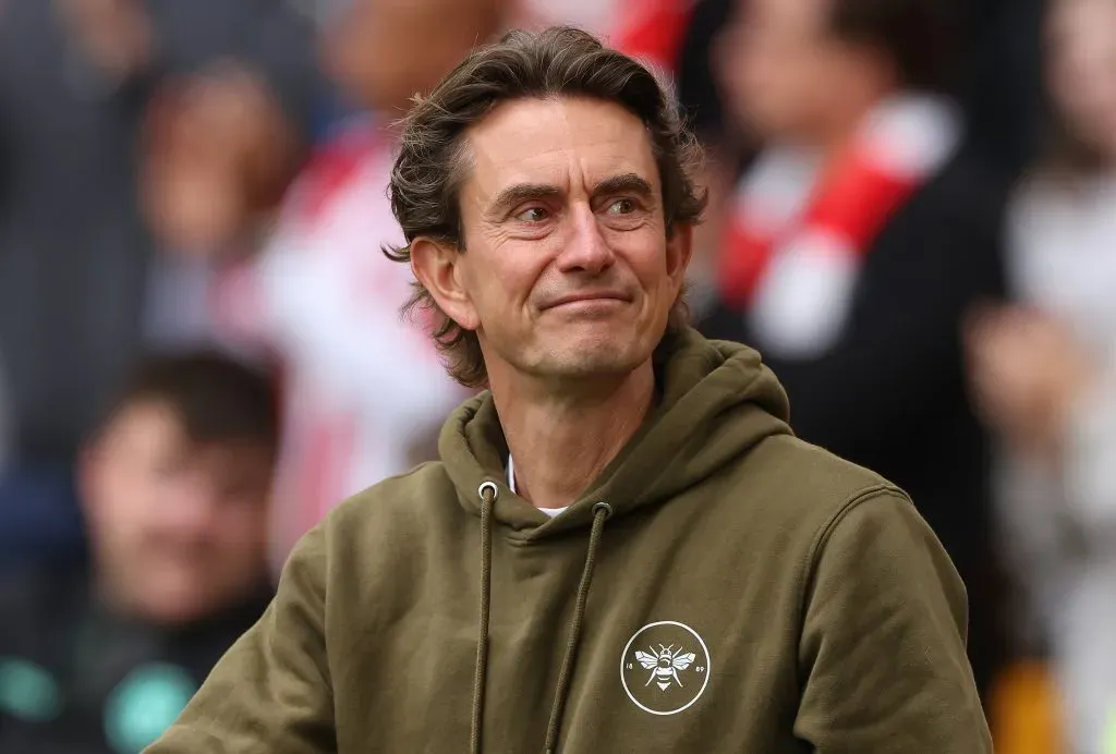 Thomas Frank, treinador do Tottenham. Foto: Getty Images