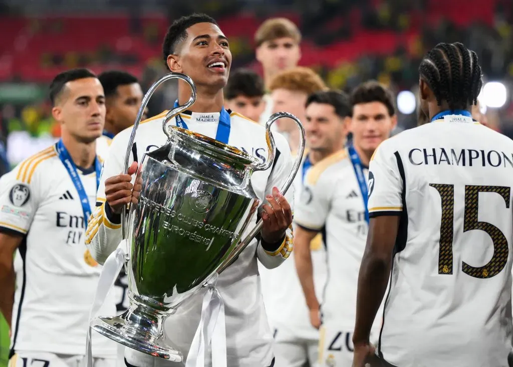 Jude Bellingham conquistou Champions League pelo Real Madrid. Foto: Getty Images