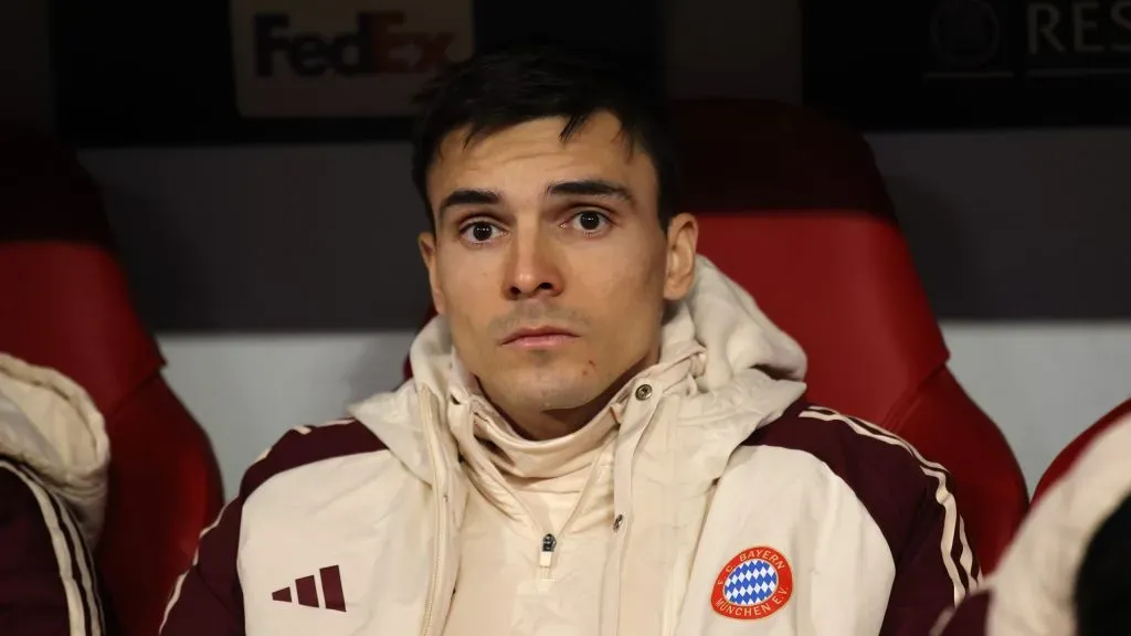 João Palhinha tem passado muito tempo no banco do Bayern. Foto: Alex Grimm/Getty Images
