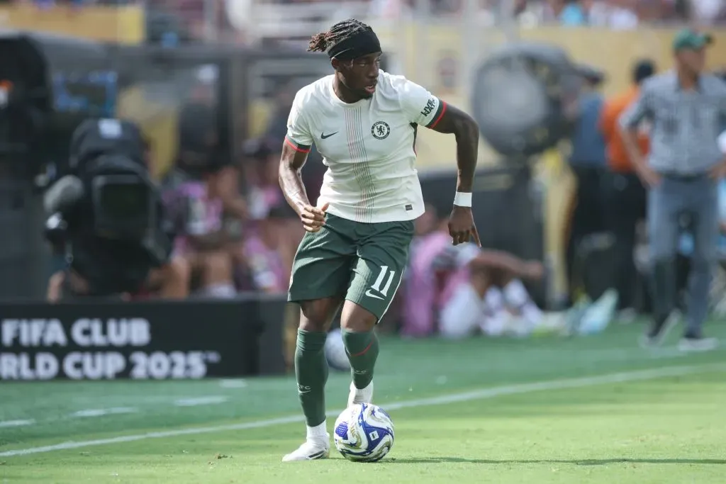 Madueke irá do Chelsea para o Arsenal. Foto: Alex Grimm/Getty Images.