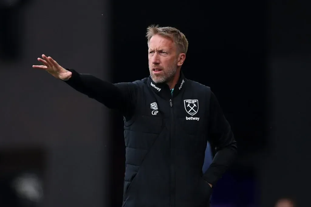 Graham Potter, jogador do West Ham. Foto: Getty Images
