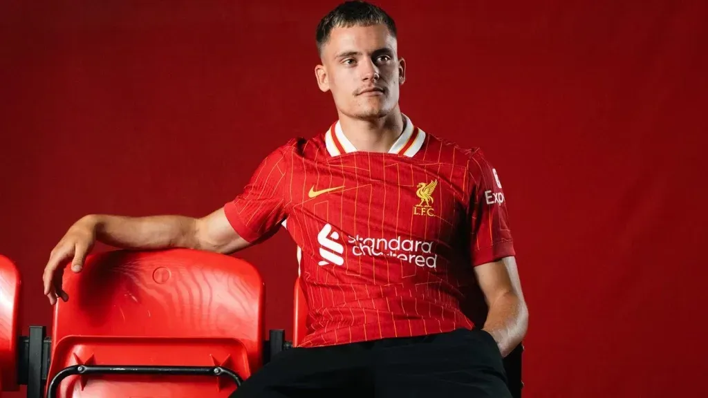 Florian Wirtz é reforço do Liverpool. Foto: Liverpool FC