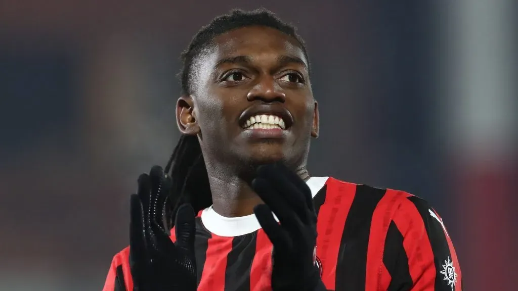 Rafael Leão, do Milan. Foto: Marco Luzzani/Getty Images