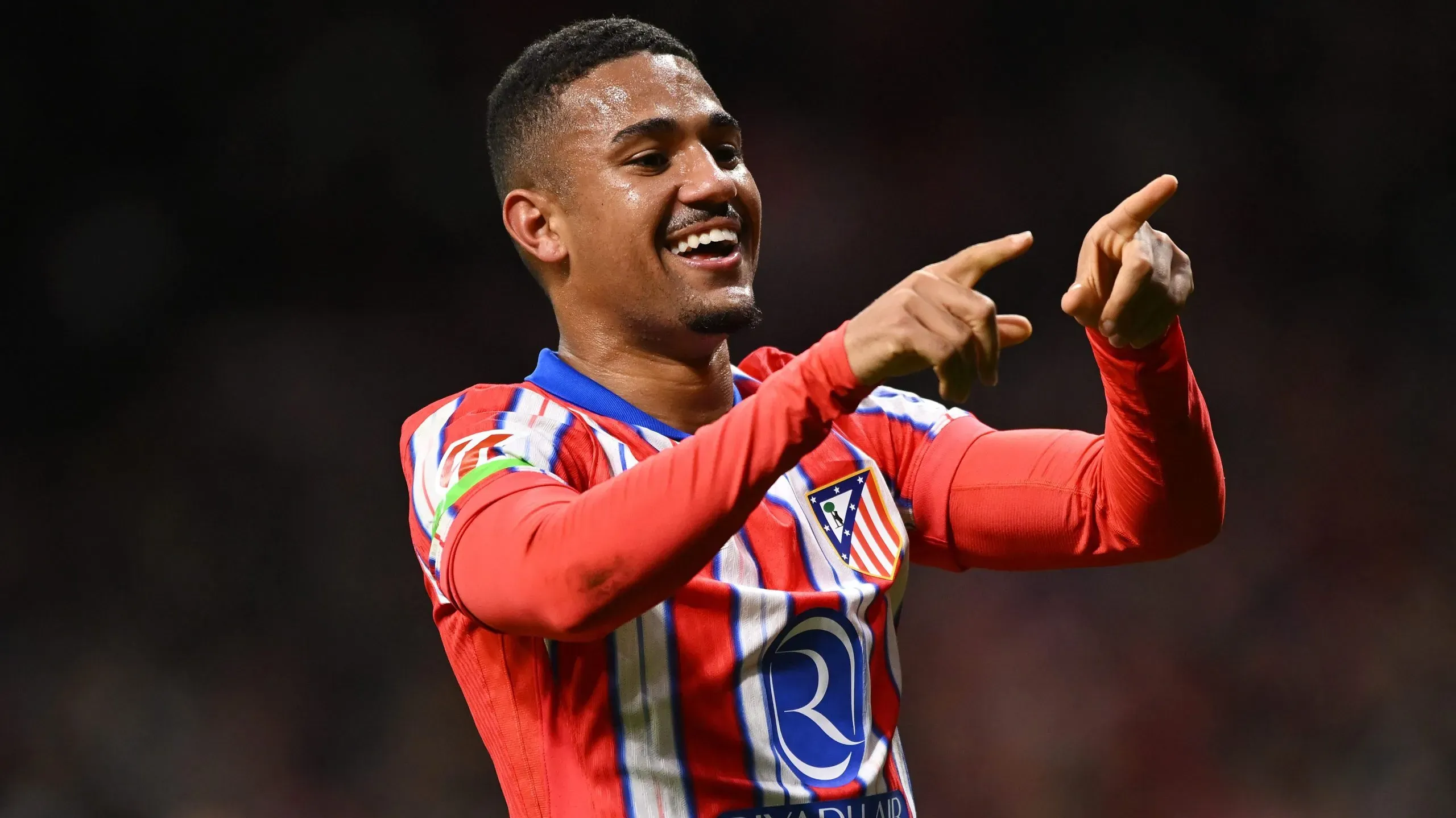 Samuel Lino termina contrato com o Atlético Madrid no final da temporada 2026/27.Foto: Denis Doyle/Getty Images)