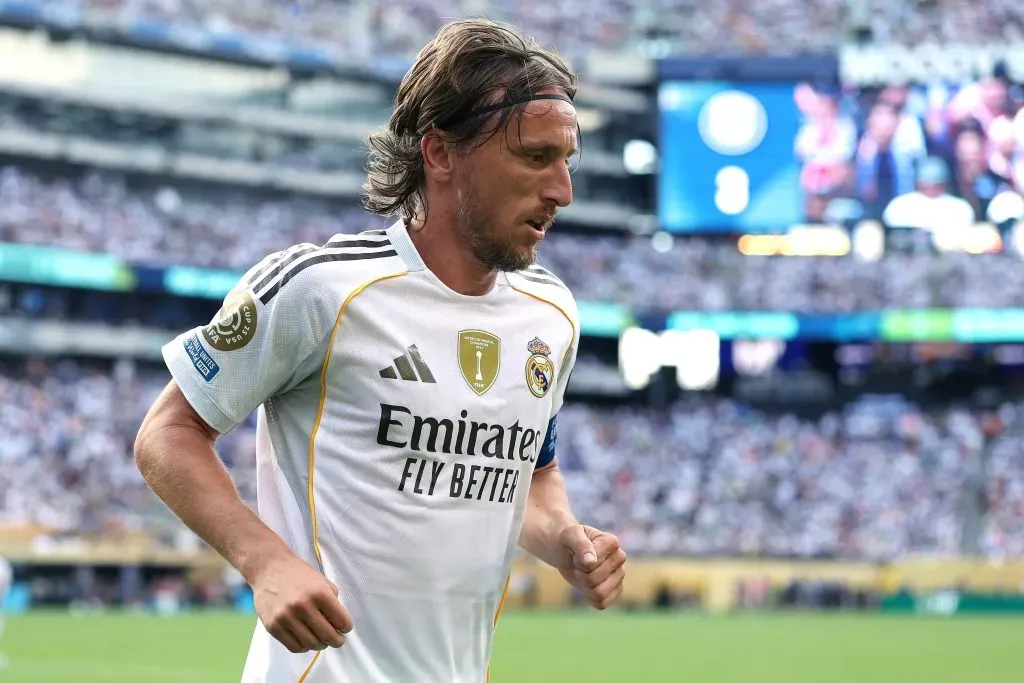 Luka Modric saiu do Real Madrid. Foto: Getty Images