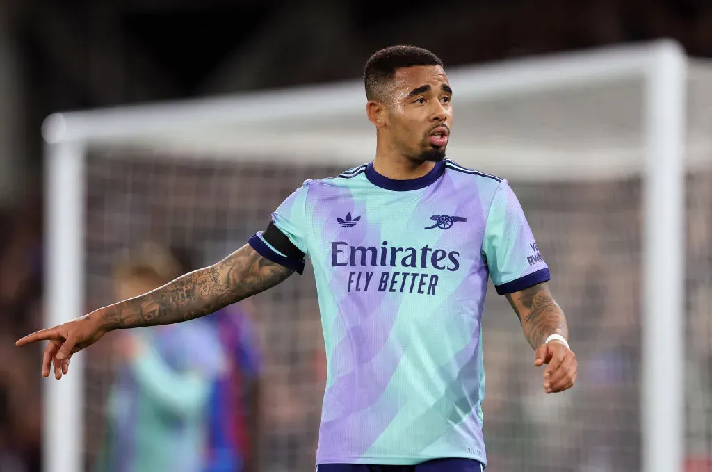 Gabriel Jesus, avançado do Arsenal. Foto: Getty Images