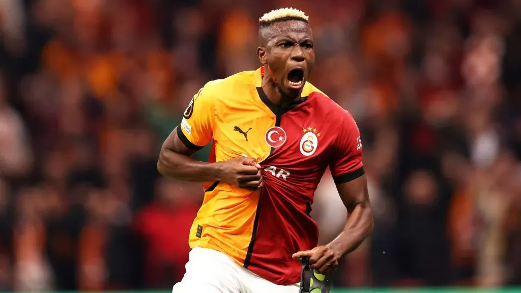 Victor Osimhen junta-se a Leroy Sané no ataque do Galatasaray, tricampeão turco.