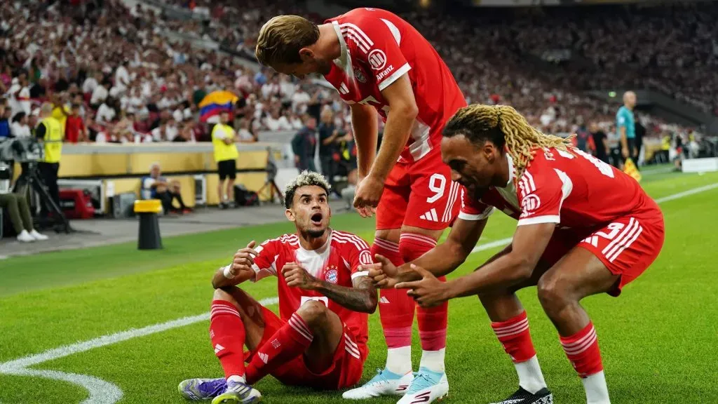 Luis Díaz marcou e homenageou Diogo Jota . Foto: Daniela Porcelli/Getty Images