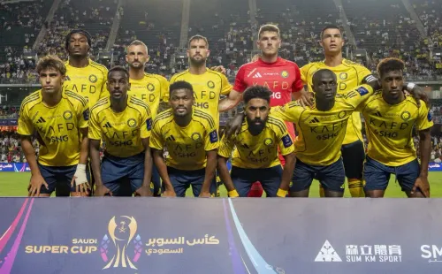 O 11 inicial do Al-Nassr. Foto: Yu Chun Christopher Wong/Eurasia Sport Images/Getty Images.