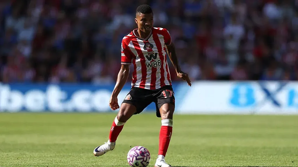 Reinildo Mandava estreou-se pelo Sunderland na Premier League. Foto: Getty Images