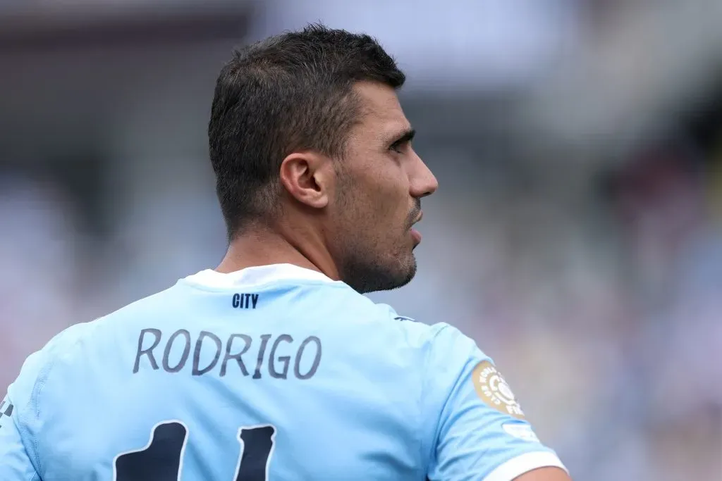 Rodri Hernández, jogador do Manchester City. Foto: Getty Images