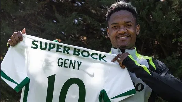 Geny Catamo é o novo número 10 do Sporting. Foto conta oficial no X do Sporting CP