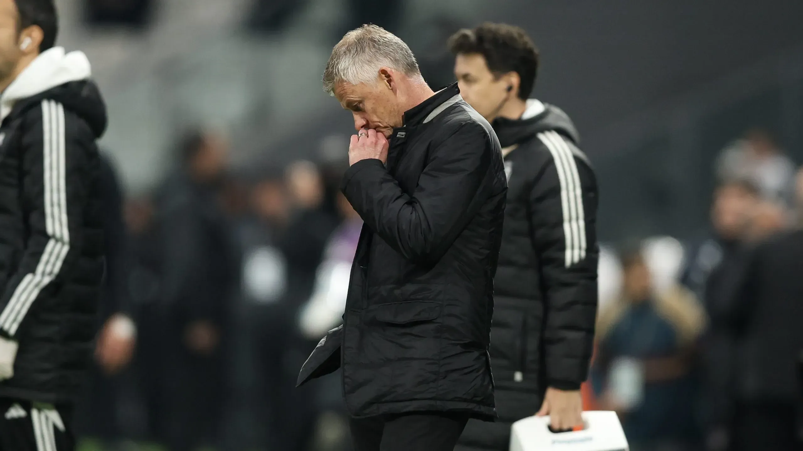 Ole Gunnar Solskjaer foi despedido do cargo de treinador do Besiktas. Foto: Ahmad Mora/Getty Images