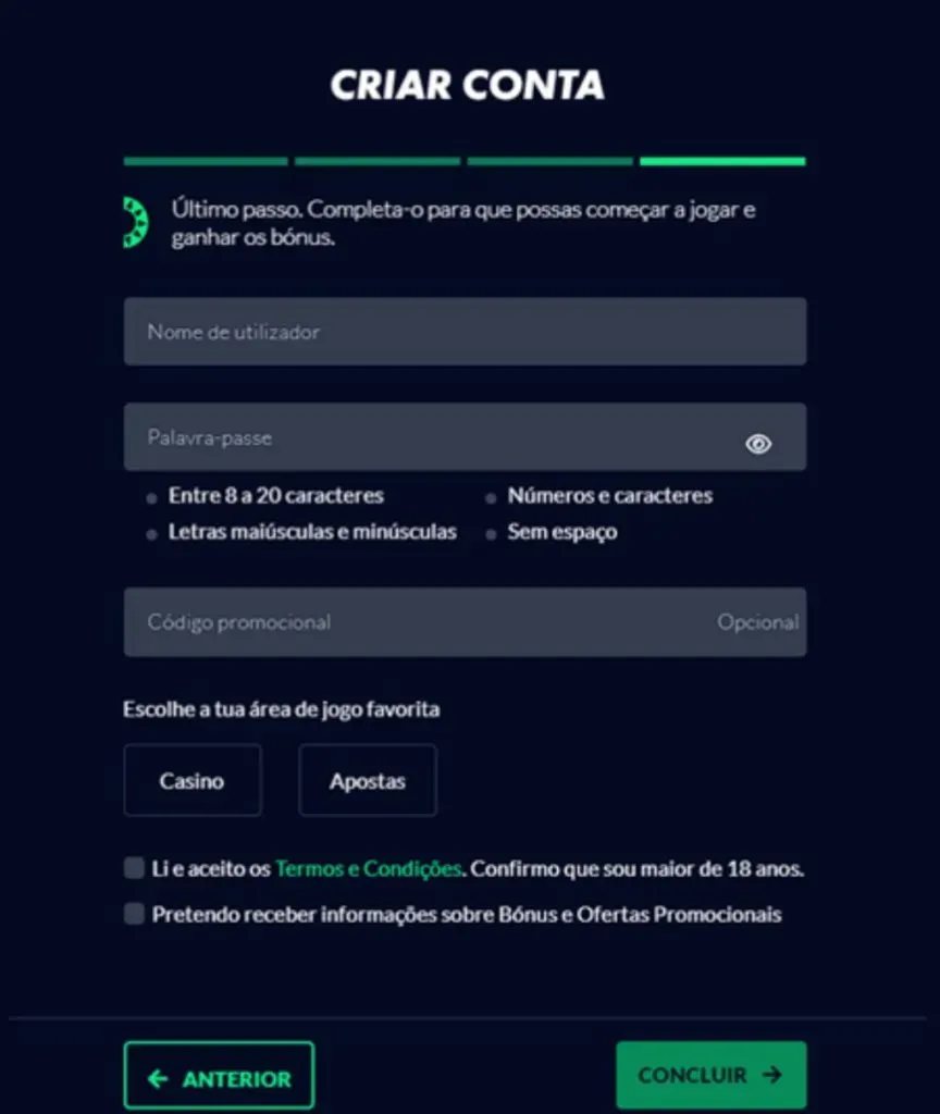 Solverde registro