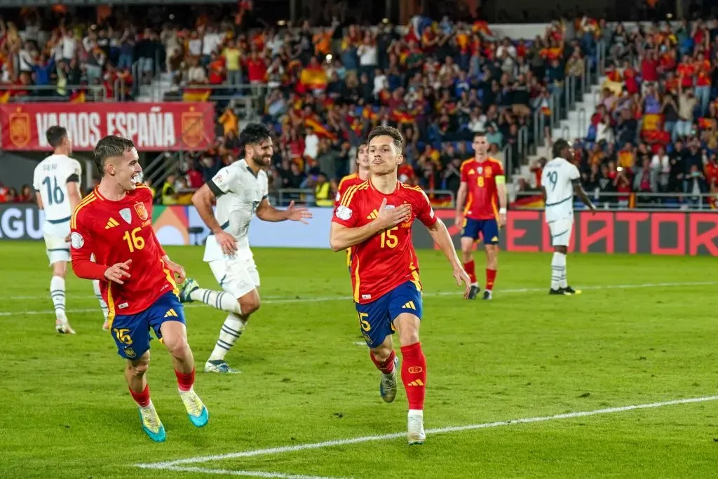 Zaragoza destacou-se na vitória da Espanha. Foto: Imago