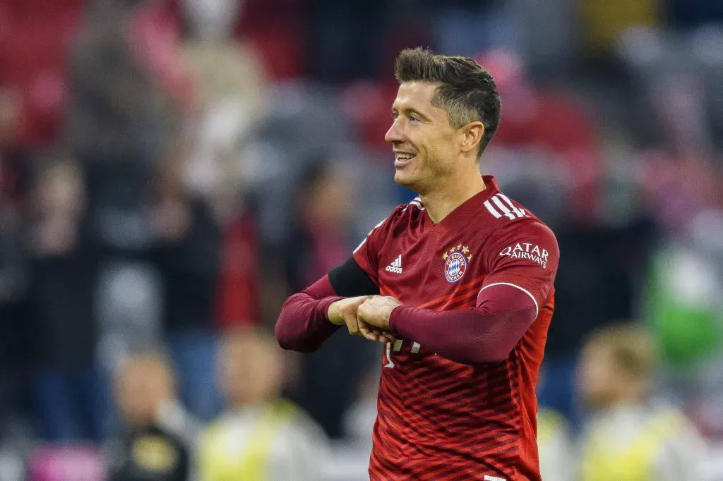 Robert Lewandowski ao serviço do Bayern em 2020. Foto: Imago